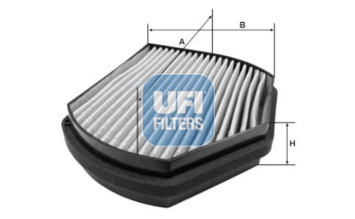 Filtro de ar para cabine UFI 54.270.00