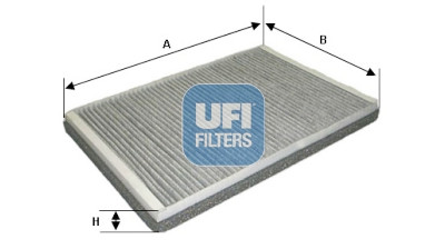 Filtro de ar para cabine UFI 54.277.00