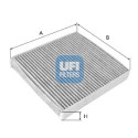 Filtro de ar para cabine UFI 54.284.00