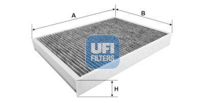 Filtro de ar para cabine UFI 54.293.00
