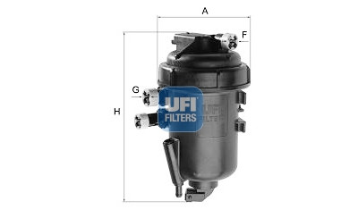 Filtro de combustível UFI 55.144.00