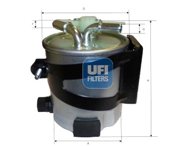 Filtro de combustível UFI 55.430.00