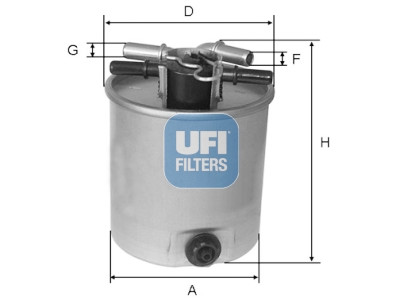 Filtro de combustível UFI 55.582.00