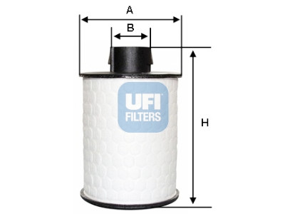 Filtro de combustível UFI 60.H2O.00
