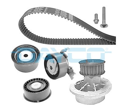 Kit bomba d'água + correia dentada DAYCO KTBWP2520