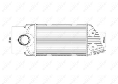 Radiador do ar de sobrealimentação