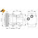 Compressor, ar condicionado