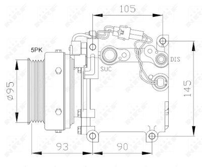 Compressor, ar condicionado