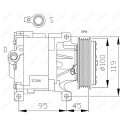 Compressor, ar condicionado