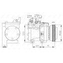 Compressor, ar condicionado