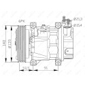 Compressor, ar condicionado