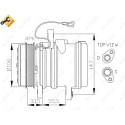 Compressor, ar condicionado