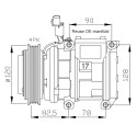 Compressor, ar condicionado