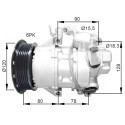 Compressor, ar condicionado
