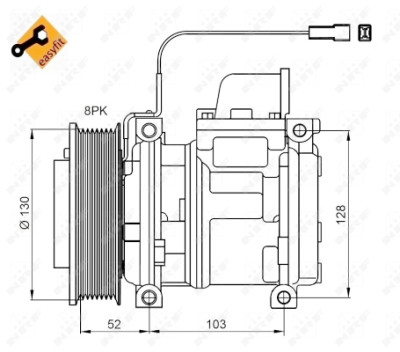 Compressor, ar condicionado