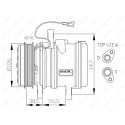 Compressor, ar condicionado