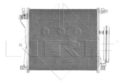 Condensador, ar condicionado NRF 350226