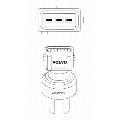 Interruptor de pressão, ar condicionado