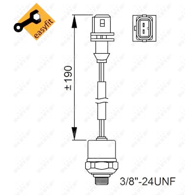 Interruptor de pressão, ar condicionado