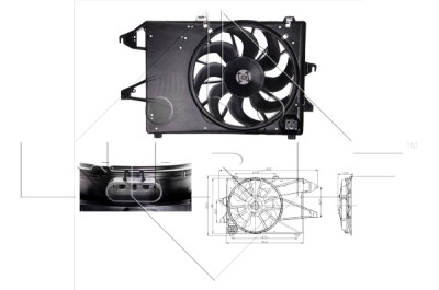 Ventilador, refrigeração do motor
