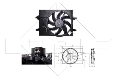 Ventilador, refrigeração do motor
