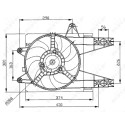 Ventilador, refrigeração do motor