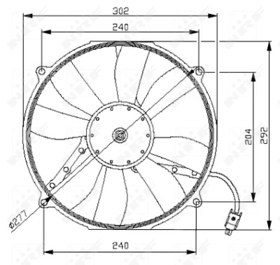 Ventilador, refrigeração do motor