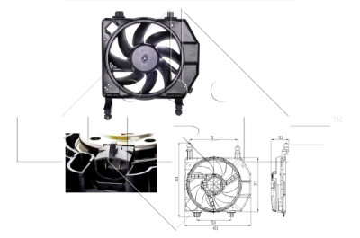 Ventilador, refrigeração do motor
