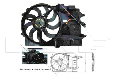 Ventilador, refrigeração do motor
