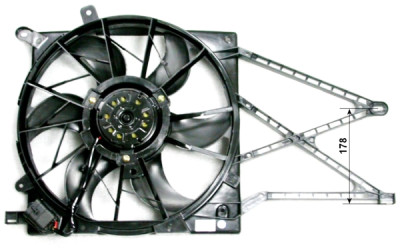 Ventilador, refrigeração do motor