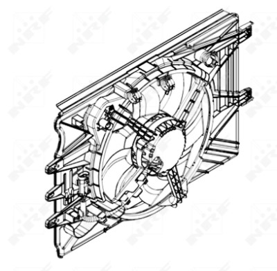 Ventilador, refrigeração do motor