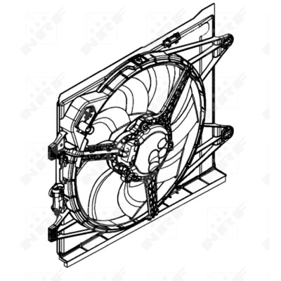 Ventilador, refrigeração do motor