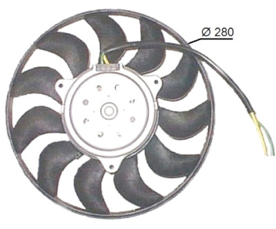 Ventilador, refrigeração do motor