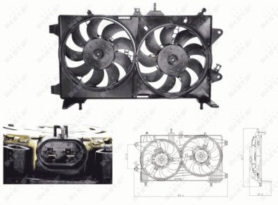 Ventilador, refrigeração do motor