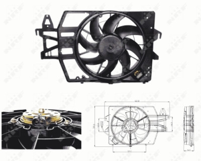 Ventilador, refrigeração do motor