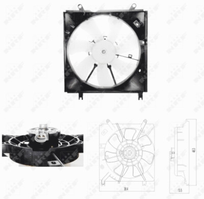 Ventilador, refrigeração do motor