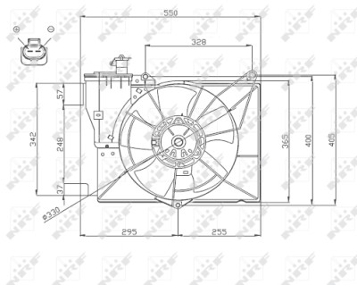 Ventilador, refrigeração do motor