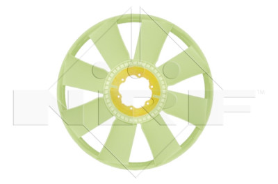 Ventoinha do ventilador, refrigeração do motor