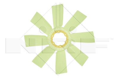 Ventoinha do ventilador, refrigeração do motor