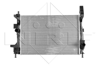 Radiador, refrigeração do motor NRF 58650