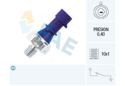 Interruptor de controle de pressão de óleo FAE 12439