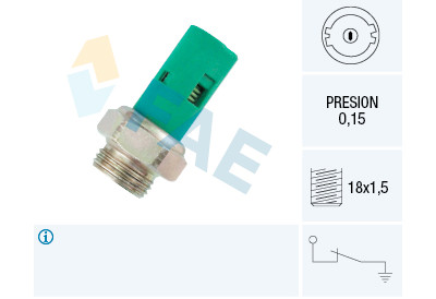 Interruptor de pressão do óleo