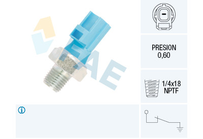 Interruptor de pressão do óleo