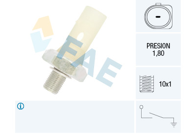 Interruptor de pressão do óleo