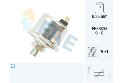 Sensor de pressão de óleo FAE 145-00