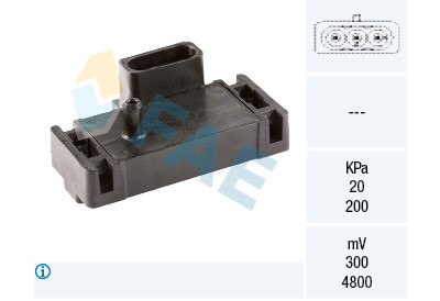 Sensor, pressão colector de admissão