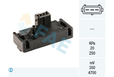 Sensor, pressão colector de admissão