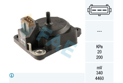 Sensor, pressão colector de admissão