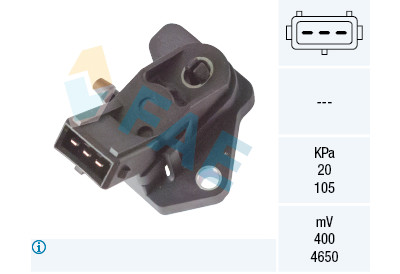 Sensor, pressão colector de admissão