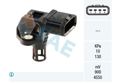 Sensor, pressão colector de admissão